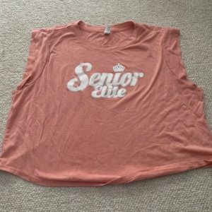Senior elite cropped shirt